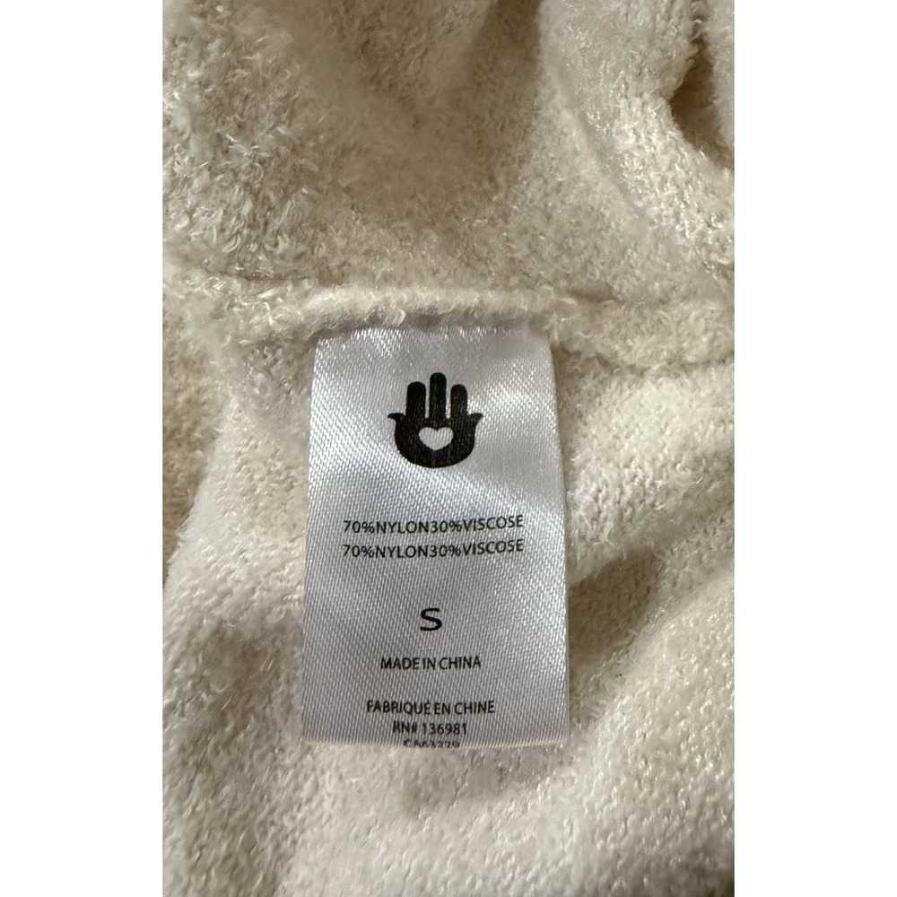 Spiritual Gangster  Pants Womens S Serenity Loungewear Cream Cozy Soft Comfort - Picture 8 of 10
